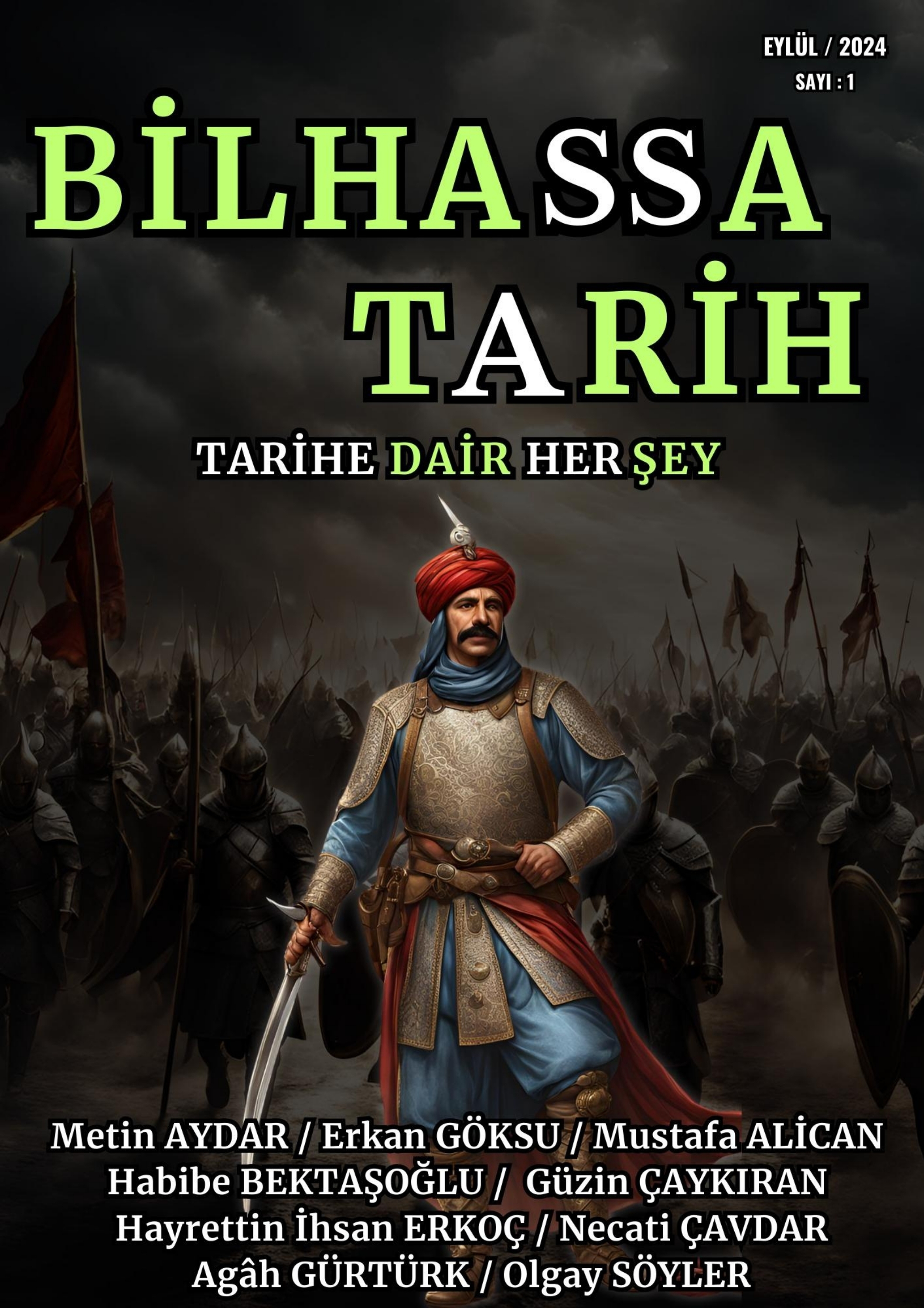 Bilhassa Tarih, Sayı 1 kapak görseli